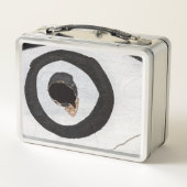 Zielreißen Metall Brotdose (Rückseite)