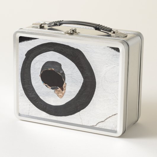 Zielreißen Metall Brotdose (Vorderseite)