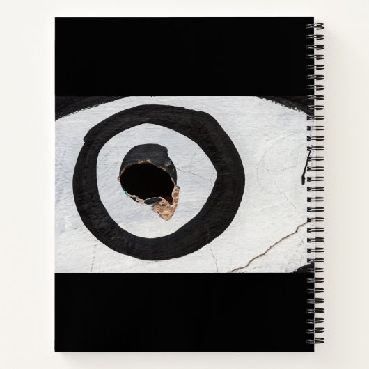 Zielreißen Notizblock (Rückseite)