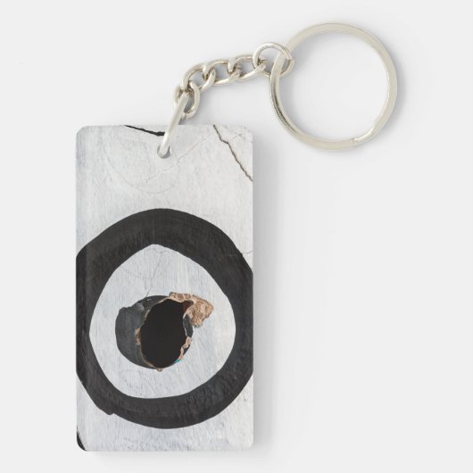 Zielreißen Schlüsselanhänger (Rückseite)