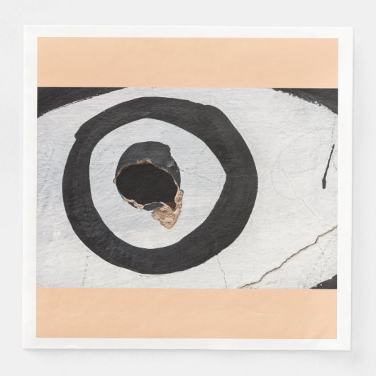 Zielreißen Serviette (Vorderseite)