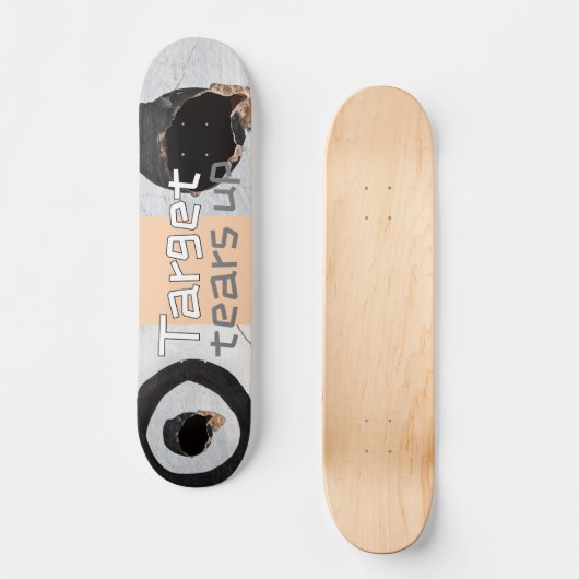 Zielreißen Skateboard (Vorderseite)