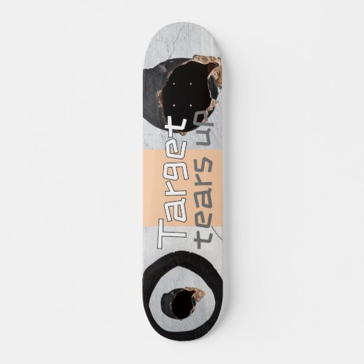 Zielreißen Skateboard (Vorne)