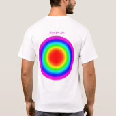 Zielscheibe für Liebe – Pride-Kunst T-Shirt (Rückseite)