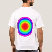 Zielscheibe für Liebe – Pride-Kunst T-Shirt (Rückseite)