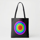 Zielscheibe für Liebe – Pride-Kunst Tasche (Vorderseite)