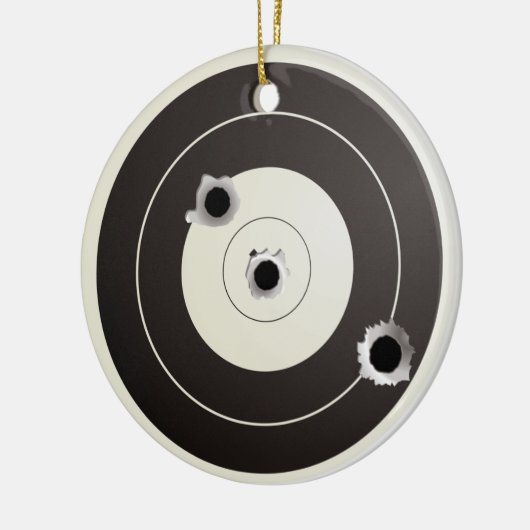 Zielschießen Keramikornament (Links)