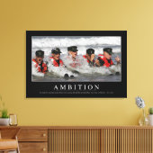 Zielsetzung: Inspiration Zitat Leinwanddruck (Insitu (Wohnzimmer))