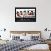 Zielsetzung: Inspiration Zitat Leinwanddruck (Insitu (Schlafzimmer))