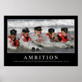 Zielsetzung: Inspiration Zitat Poster (Vorne)