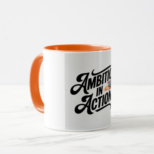 Zielsetzung - Motivierend Tasse (Vorderseite Links)