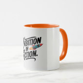 Zielsetzung - Motivierend Tasse (VorderseiteRechts)