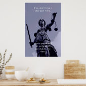 Zielsetzung Motivierend Wandkunst Poster (Küche)