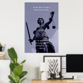 Zielsetzung Motivierend Wandkunst Poster (Heimbüro)