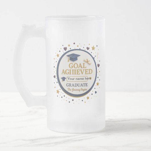 Zielsetzung: Tasse des Abschlusses - 16oz (Links)