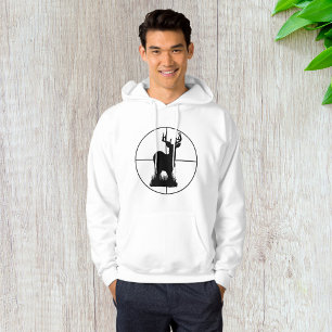 Zielsilhouette für die Jagd auf Hirsche Hoodie