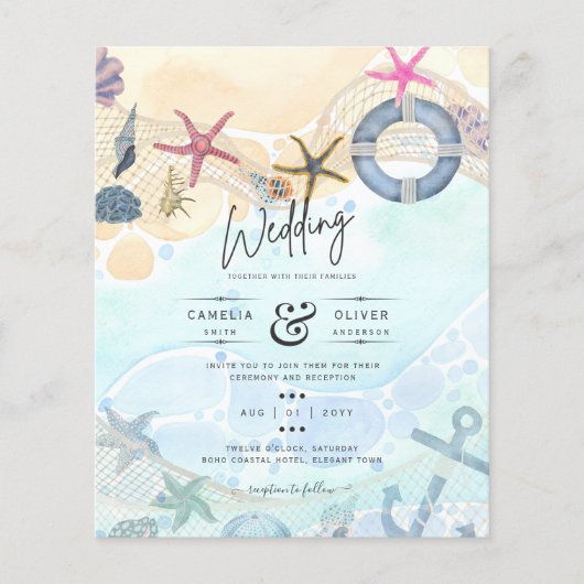 Zielstrand Hochzeitsküste Flyer (Vorne)