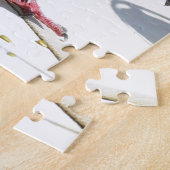 Zieltaube auf einer Yacht Puzzle (Seite)