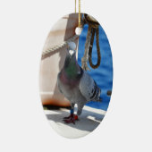 Zieltaube Keramik Ornament (Rechts)