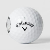 Zieltränen auf Golfbälle (Logo)