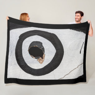 Zieltränen aus Fleecedecke