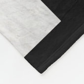 Zieltränen aus Fleecedecke (Ecke)