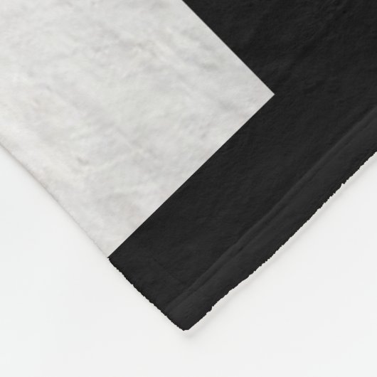 Zieltränen aus Fleecedecke (Ecke)