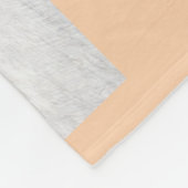 Zieltränen aus Fleecedecke (Ecke)