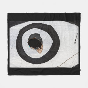 Zieltränen aus Fleecedecke