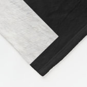 Zieltränen aus Fleecedecke (Ecke)