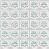 Zielübungen Pistolengutschieber-Entfernungsplaner Aufkleber (Vorderseite)