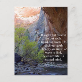 Zielvorgaben Inspiration Begleitkarte