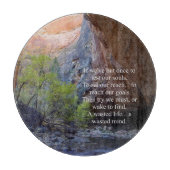 Zielvorgaben Inspiration Schneidebrett (Vorderseite)