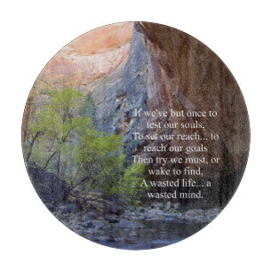 Zielvorgaben Inspiration Schneidebrett