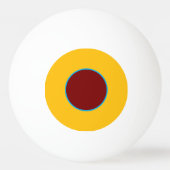 Zielzone tischtennisball (Rückseite)