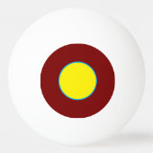 Zielzone tischtennisball (Vorderseite)