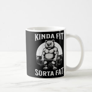 Ziemlich Fit Irgendwie Fett Lustiger Fitness Bär G Kaffeetasse
