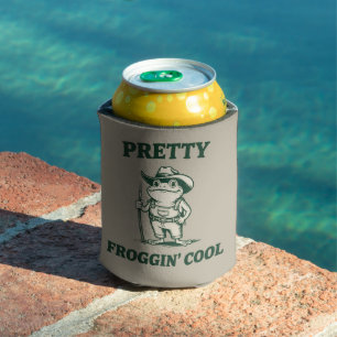 Ziemlich Froggin Cooler Frosch Kröten Meme Liebhab Dosenkühler