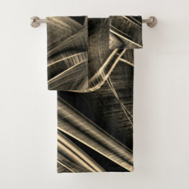 Ziemlich gekrönt aussehend wie gebrannter Kiefer m Badhandtuch Set