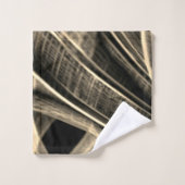 Ziemlich gekrönt aussehend wie gebrannter Kiefer m Badhandtuch Set (Waschlappen)