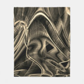 Ziemlich gekrönt aussehend wie gebrannter Kiefer m Fleecedecke (Vorderseite)