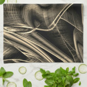 Ziemlich gekrönt aussehend wie gebrannter Kiefer m Geschirrtuch (Gefaltet)