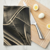 Ziemlich gekrönt aussehend wie gebrannter Kiefer m Geschirrtuch (Viertel Falte)