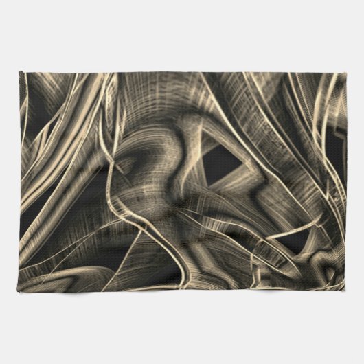 Ziemlich gekrönt aussehend wie gebrannter Kiefer m Geschirrtuch (Horizontal)