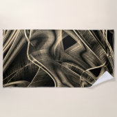 Ziemlich gekrönt aussehend wie gebrannter Kiefer m Strandtuch (Vorderseite)