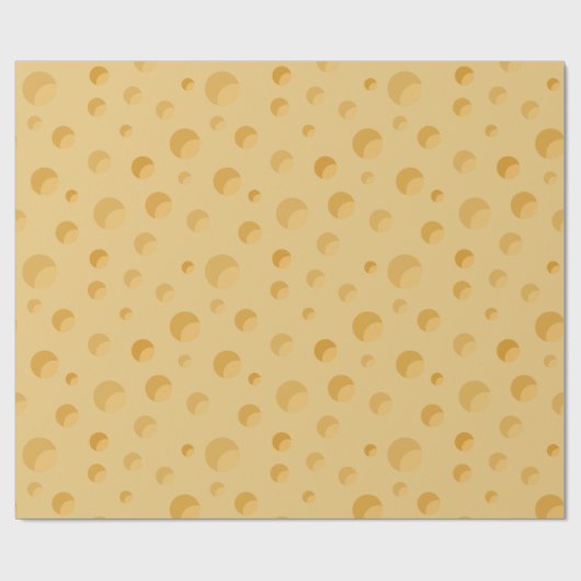 Ziemlich käsig geschenkpapier (Flach)