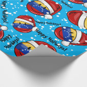 Ziemlich lächelndes venezolanisches geschenkpapier (Ecke)