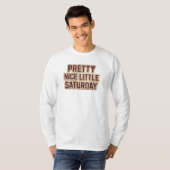 Ziemlich Nice Little Saturday Retro T-Shirt (Vorne ganz)
