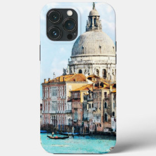Ziemlich schick Italien Venedig Kanal Pastell Aqua iPhone Hülle