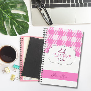 Ziemlich süße, rosa, feminine, girly planer